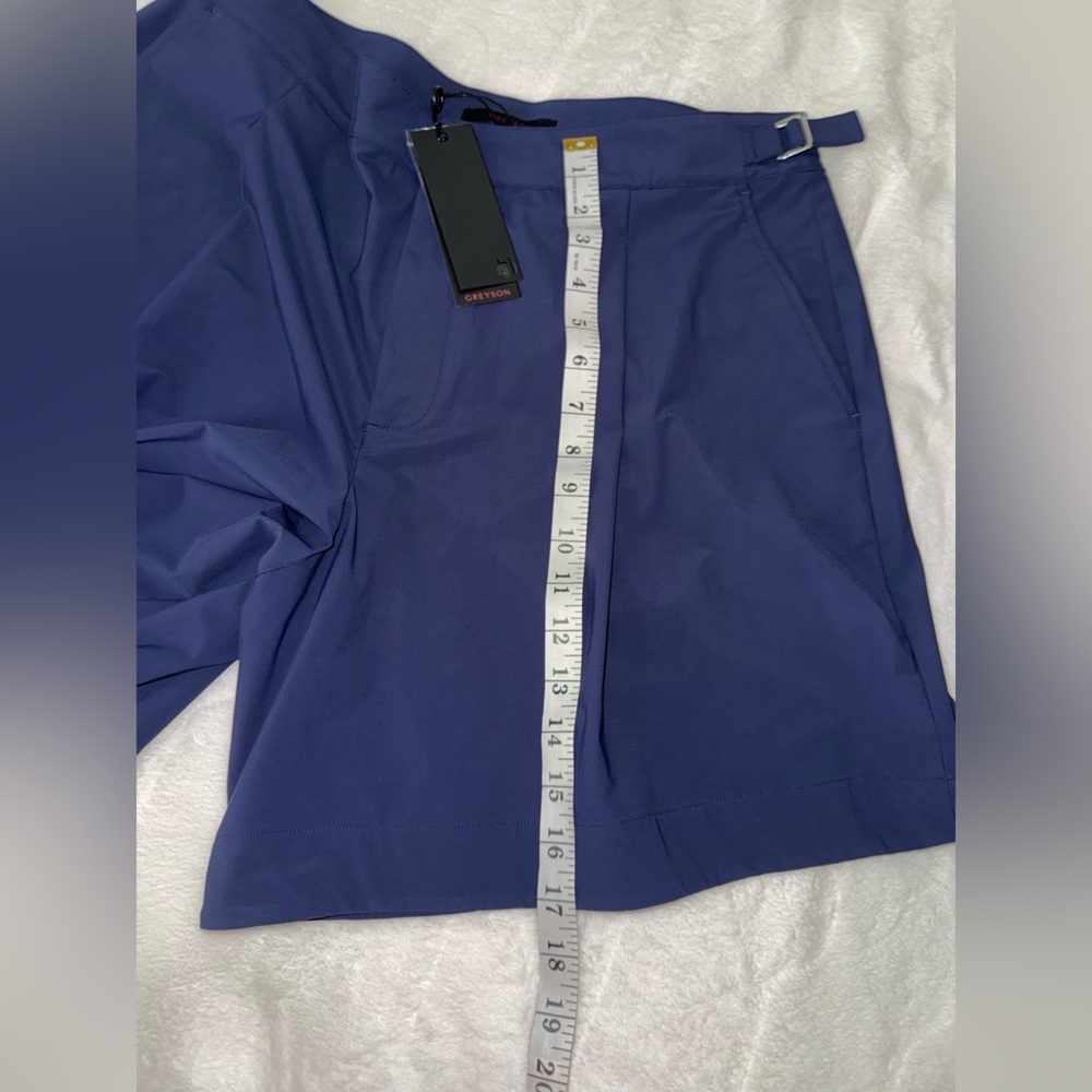 Greyson Navy Blue Phoenix Trouser Shorts Womens Size Large NWT Over 50% Off NWT - Picture 9 of 12